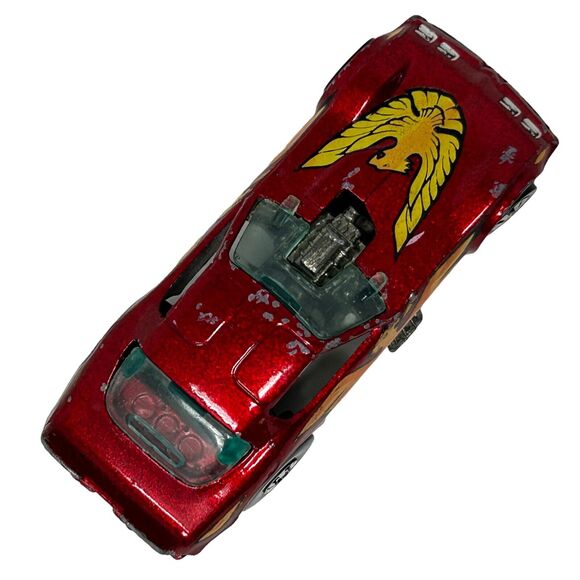 Pontiac Firebird Hot Wheels Funny Car Diecast Car Trans Am Red Vintage Vehicle - Picture 7 of 9